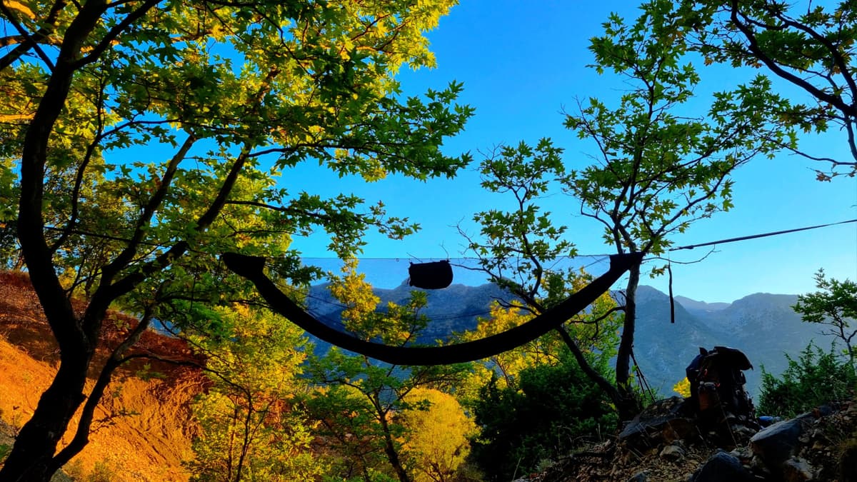 Hammock sunset near Nivan.