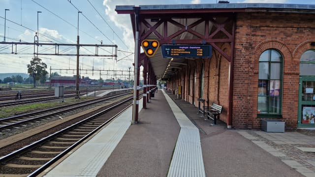 Train station in Arvika.