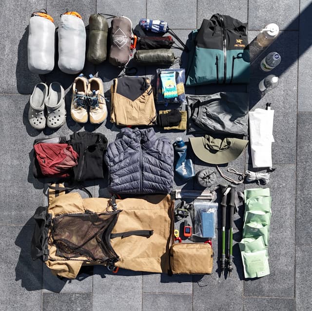 Hiking gear